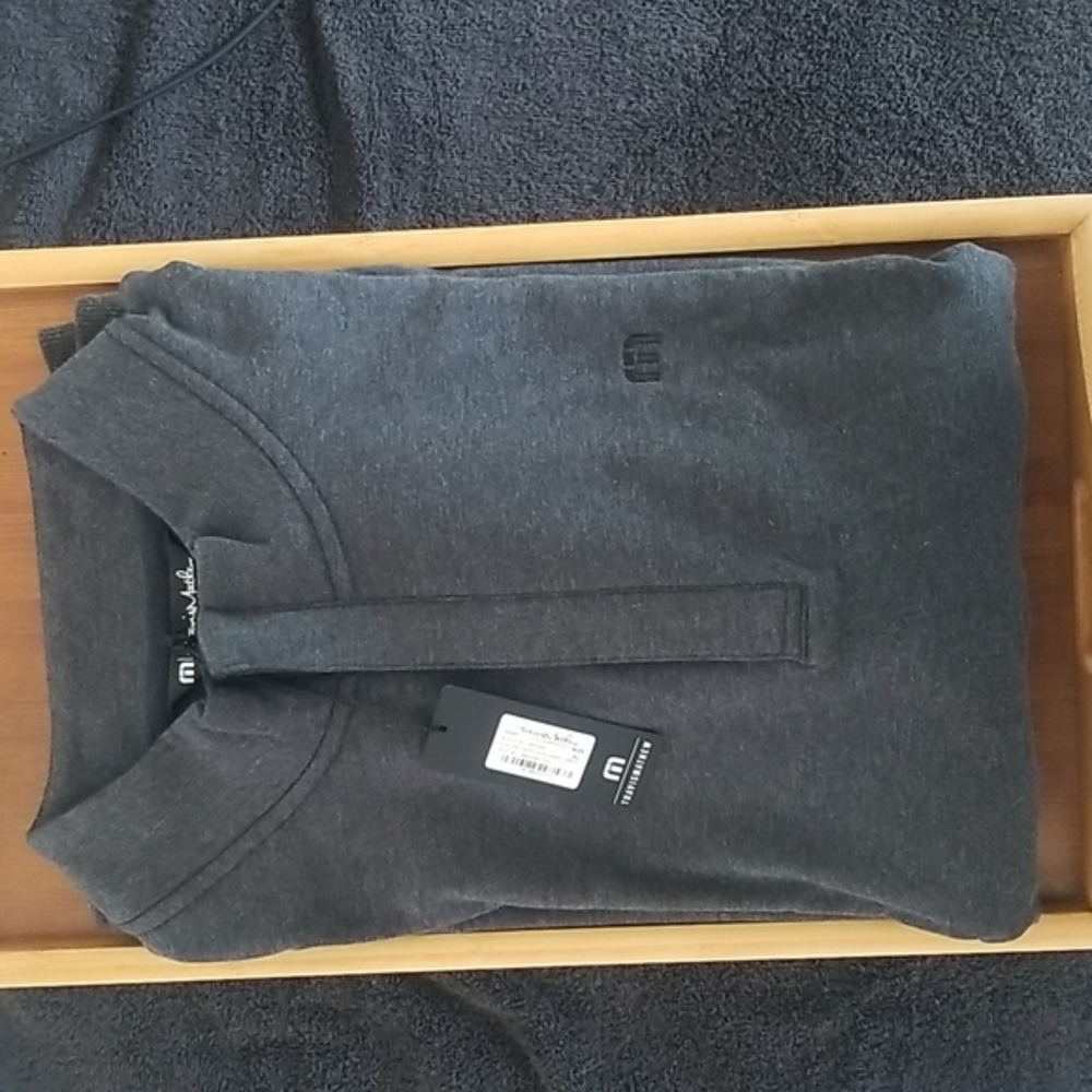 Travis Mathews XL cloud quarter zip Mens